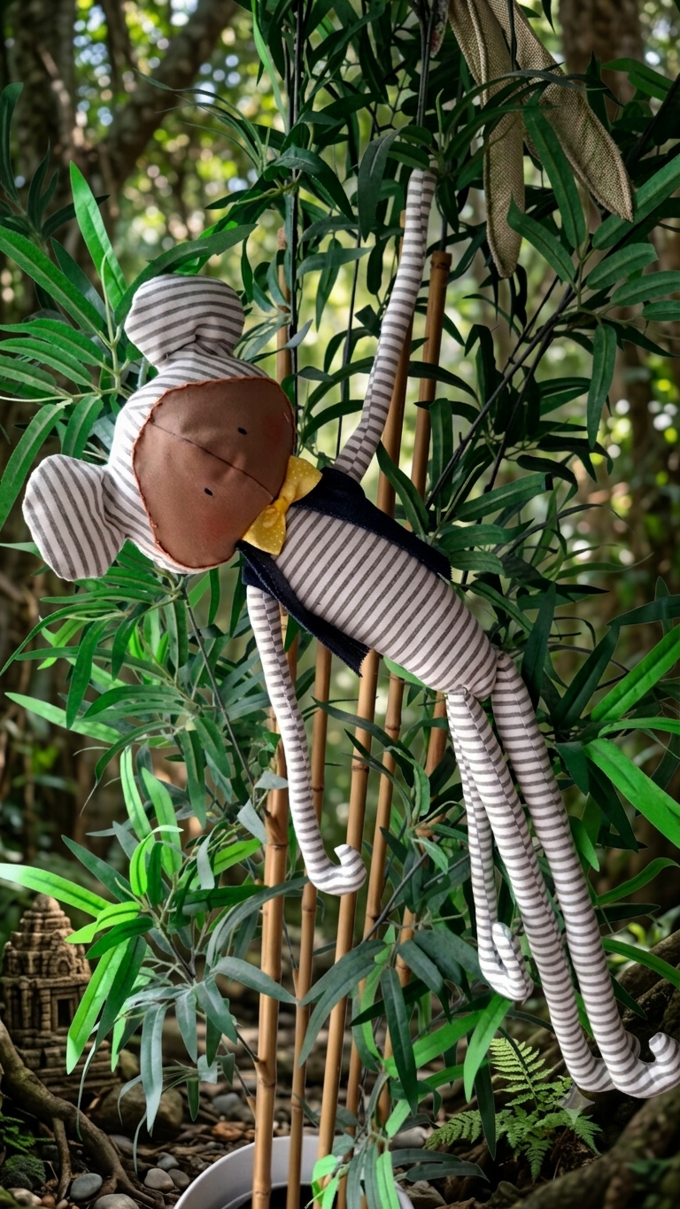 Mono Ciro Coleccion La Selva  – Figura Decorativa Artesanal